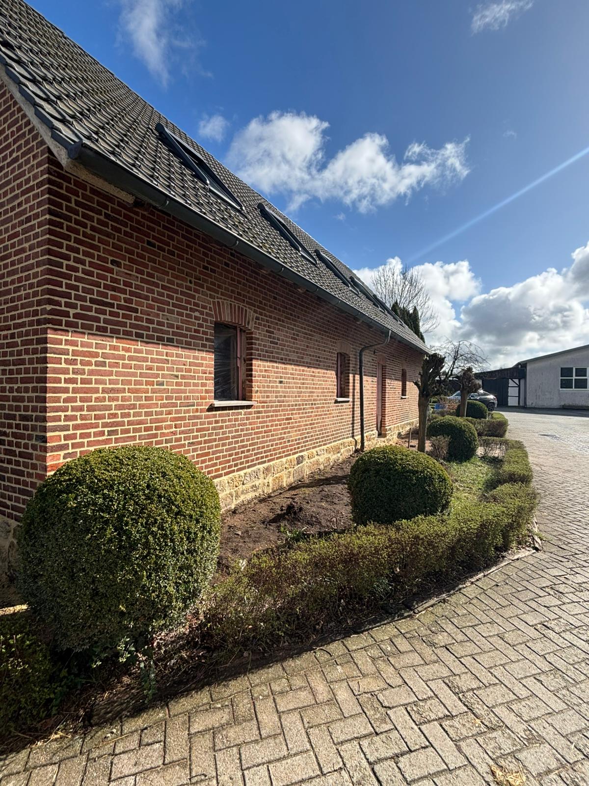 Professionell sanierte Klinkerfassade