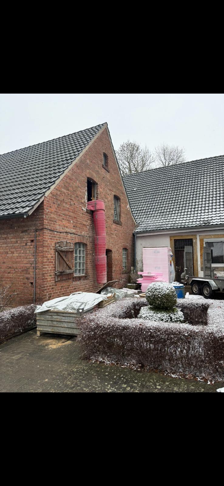 Historische Scheune – massive Fugenschäden